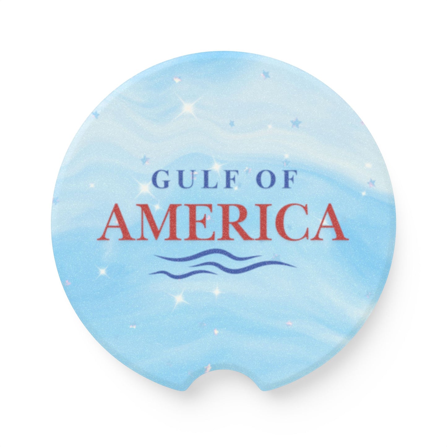 Gulf of America Soapstone Car Coaster