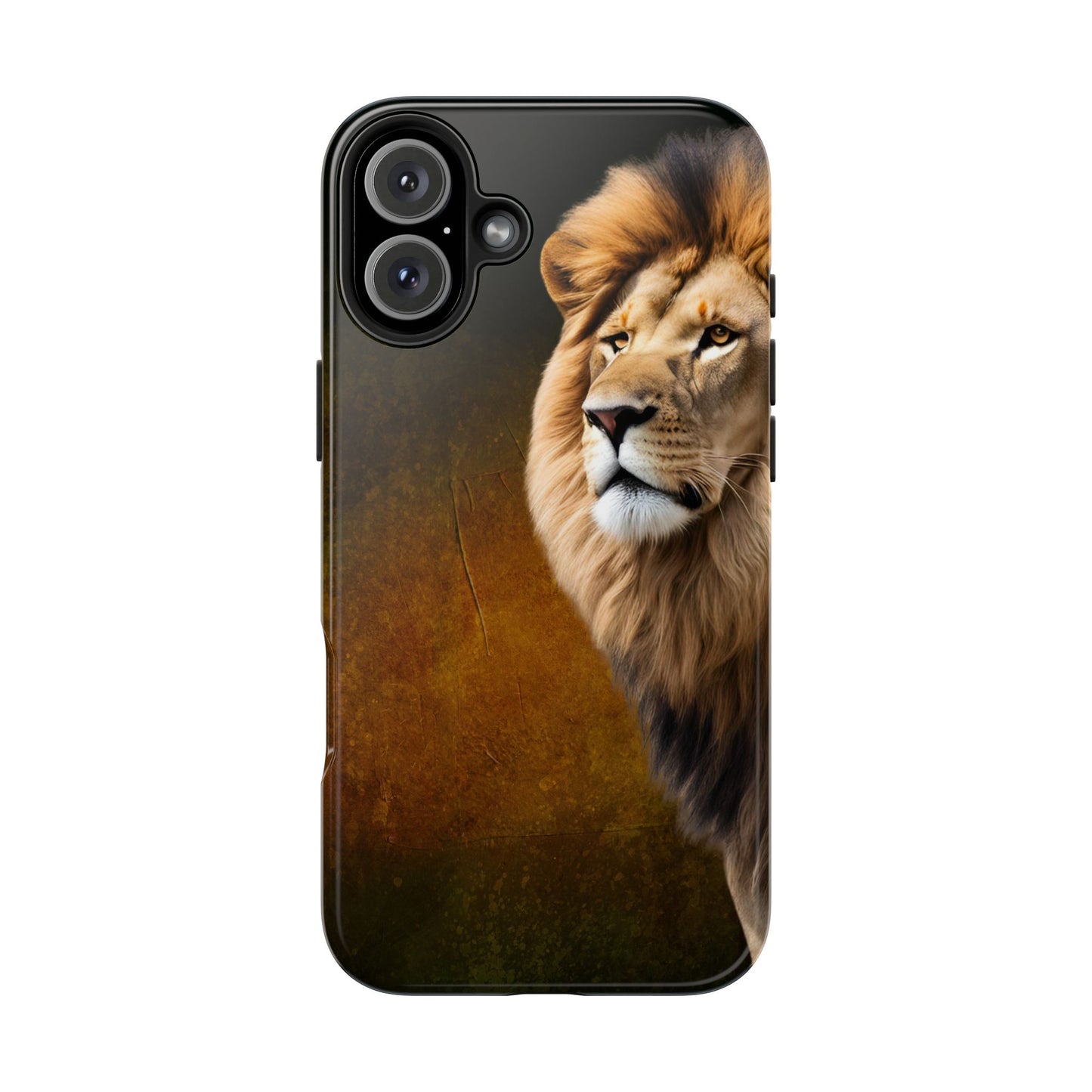 Majestic Lion Tough Phone Case - Durable Protection for Wildlife Lovers