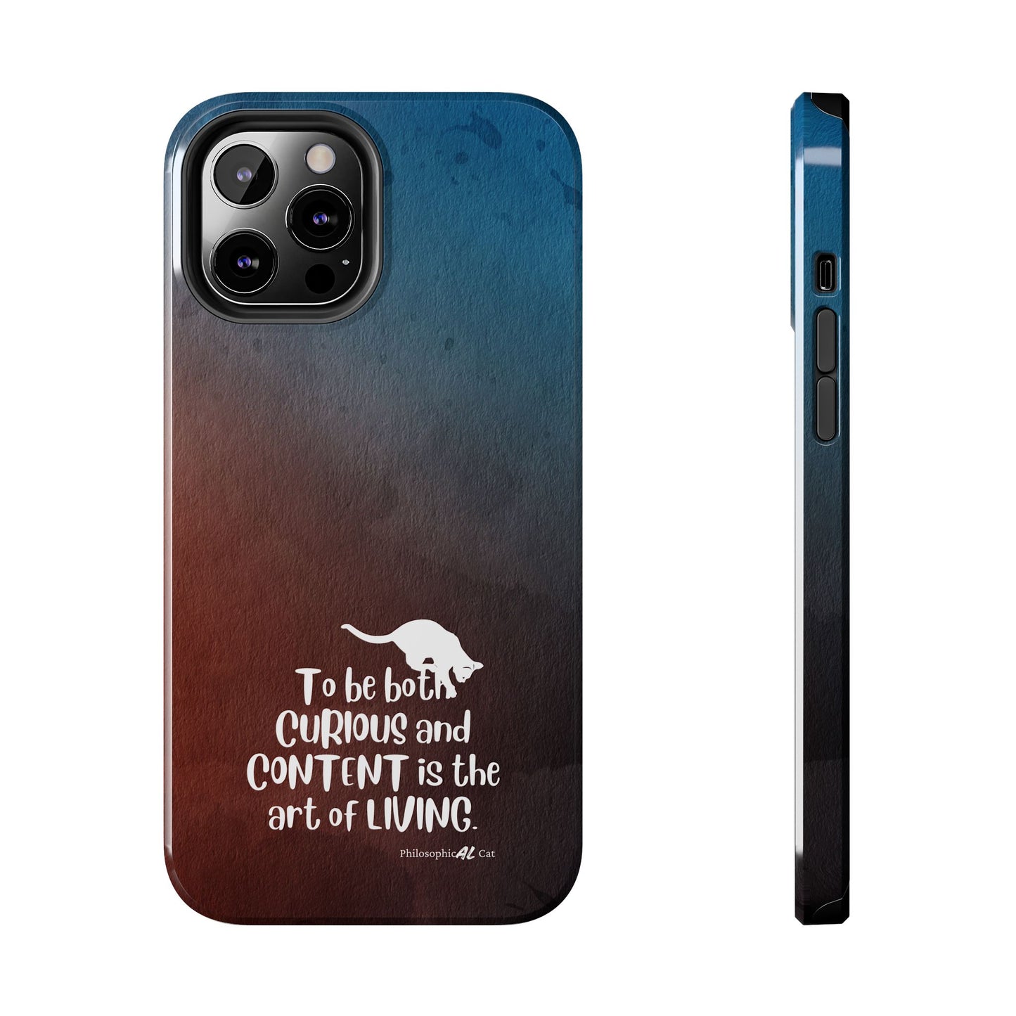 Curious & Content Tough Phone Cases