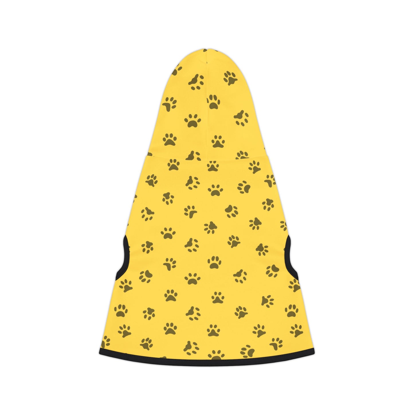 Yellow Paw Prints Pet Hoodie