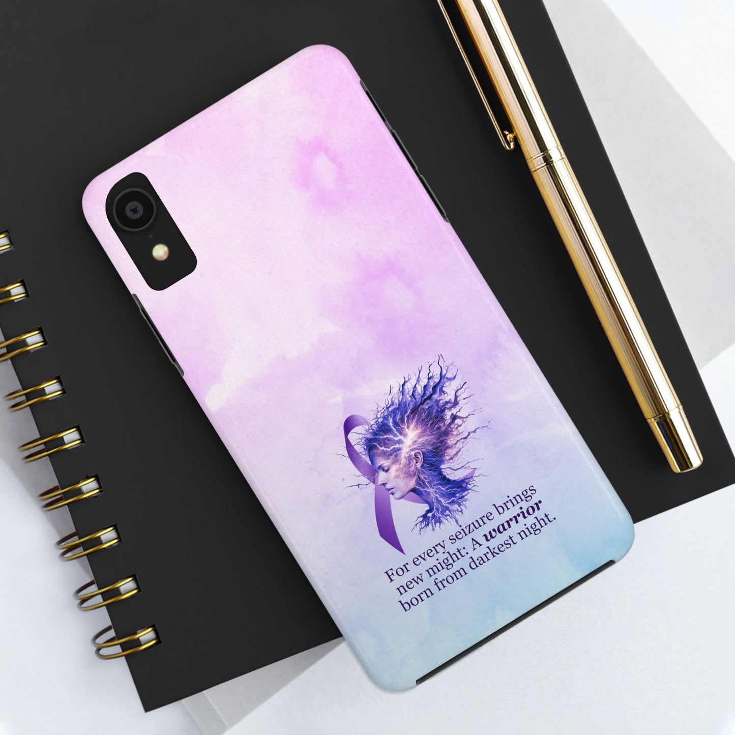 A Warrior is Born Tough Phone Cases