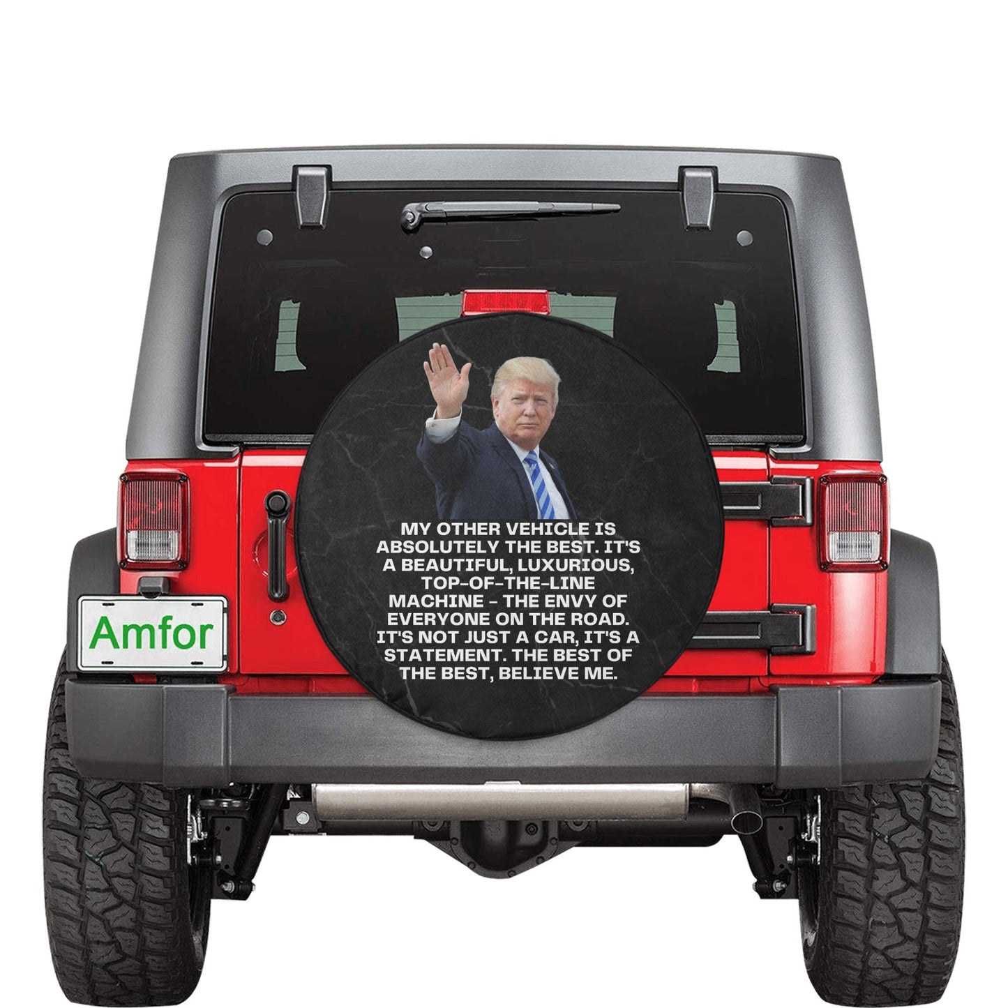 Trump Other Vehicle Spare Tire Cover(Medium)(16")