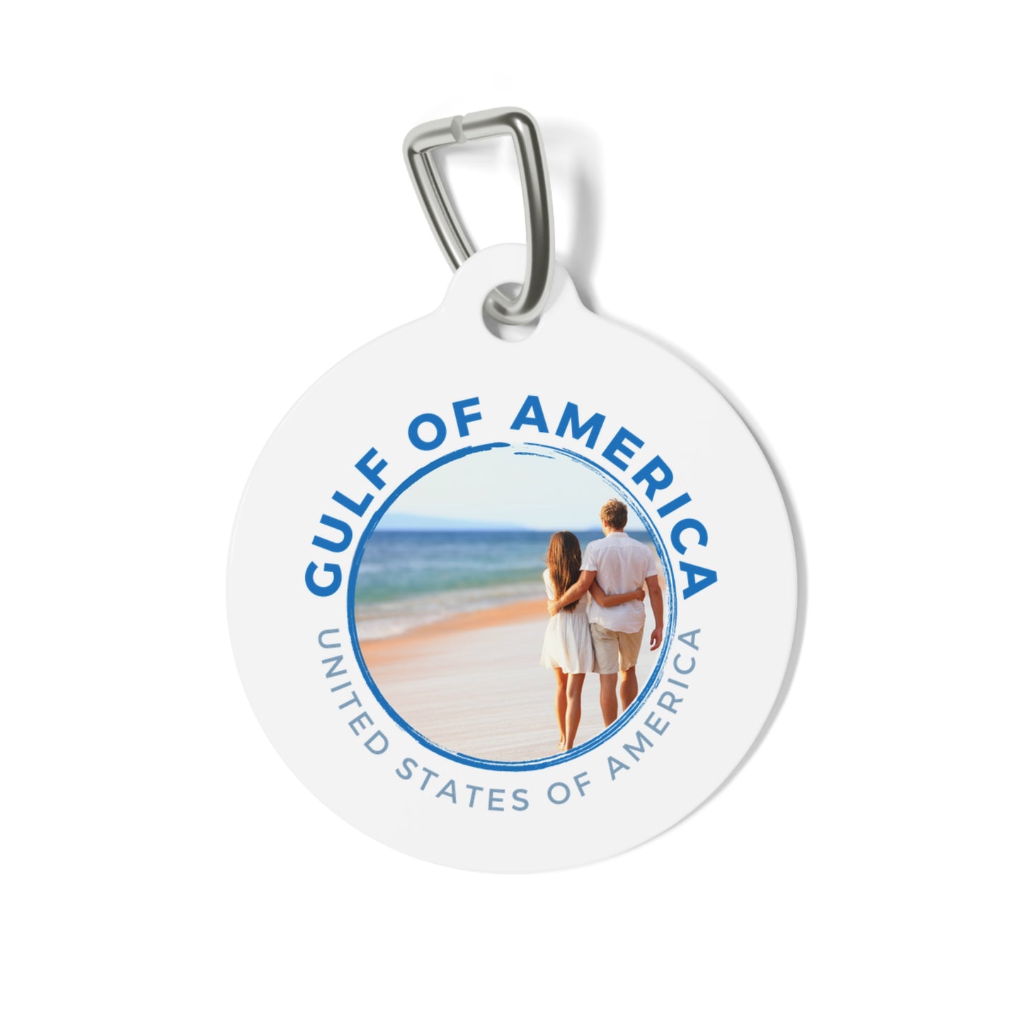 Gulf of America Pet Tag - Perfect for Beach Lovers