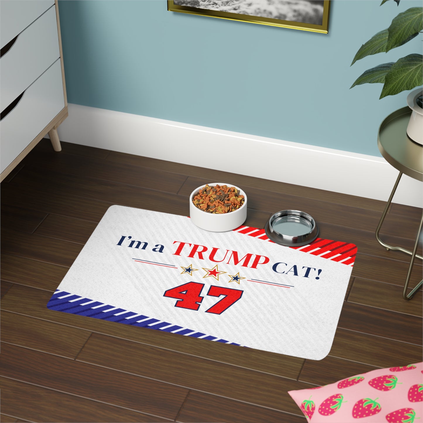 Trump Cat Food Mat (12x18)