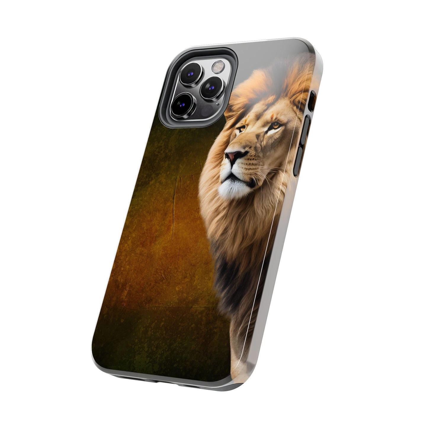 Majestic Lion Tough Phone Case - Durable Protection for Wildlife Lovers