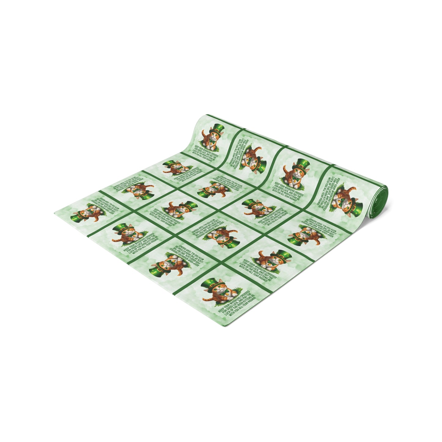 Irish Kitten Wish Table Runner