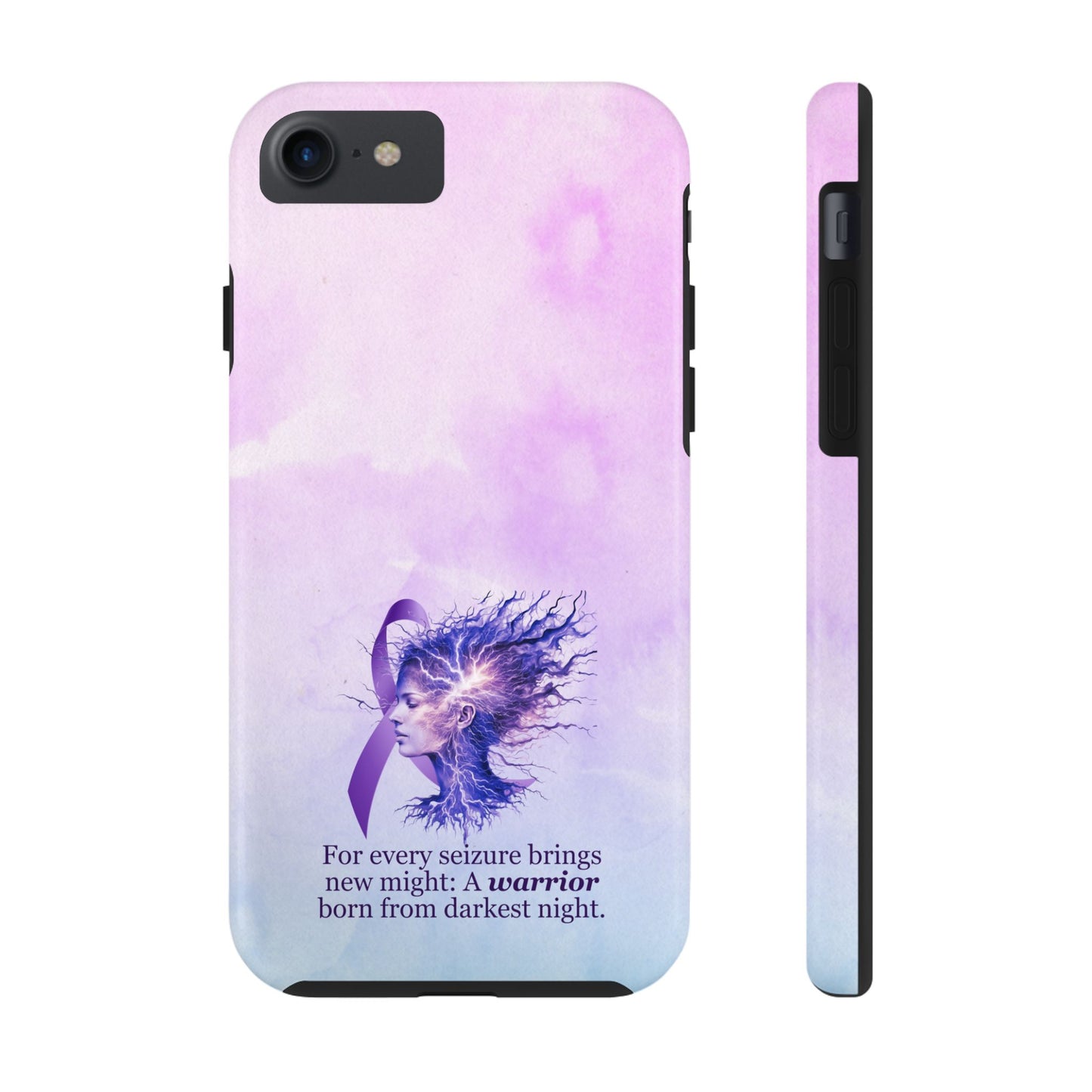 A Warrior is Born Tough Phone Cases