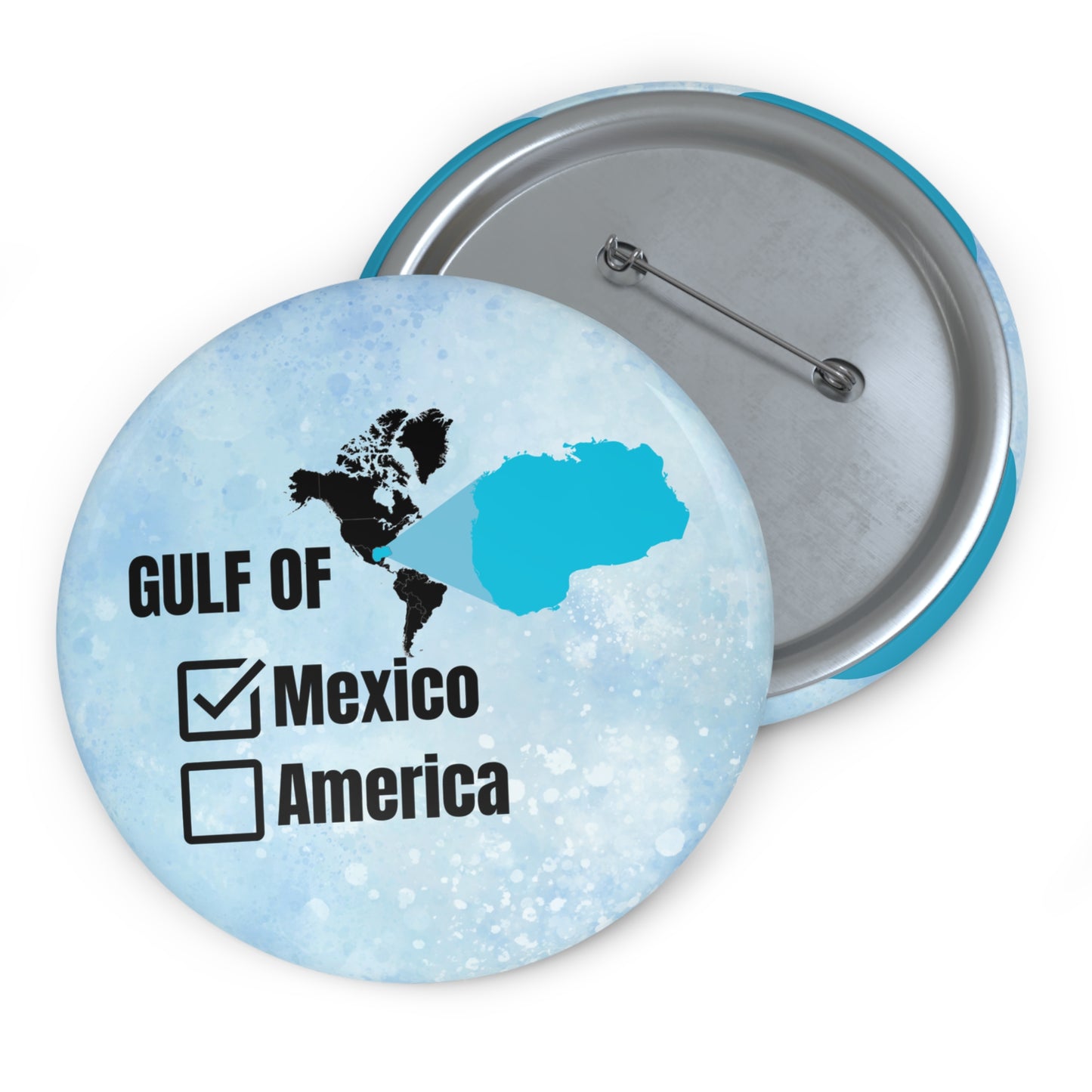 Gulf of Mexico Pin Button