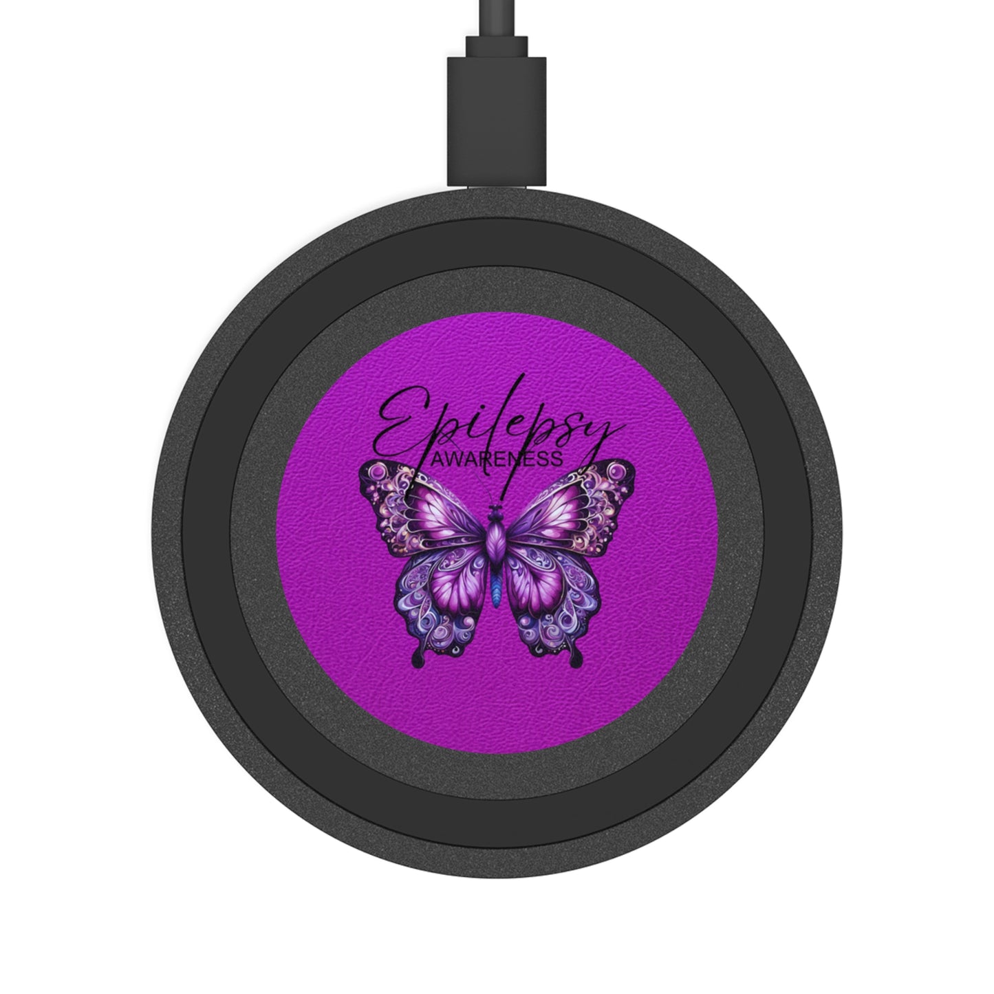 Epilepsy Awareness Quake Wireless Charging Pad