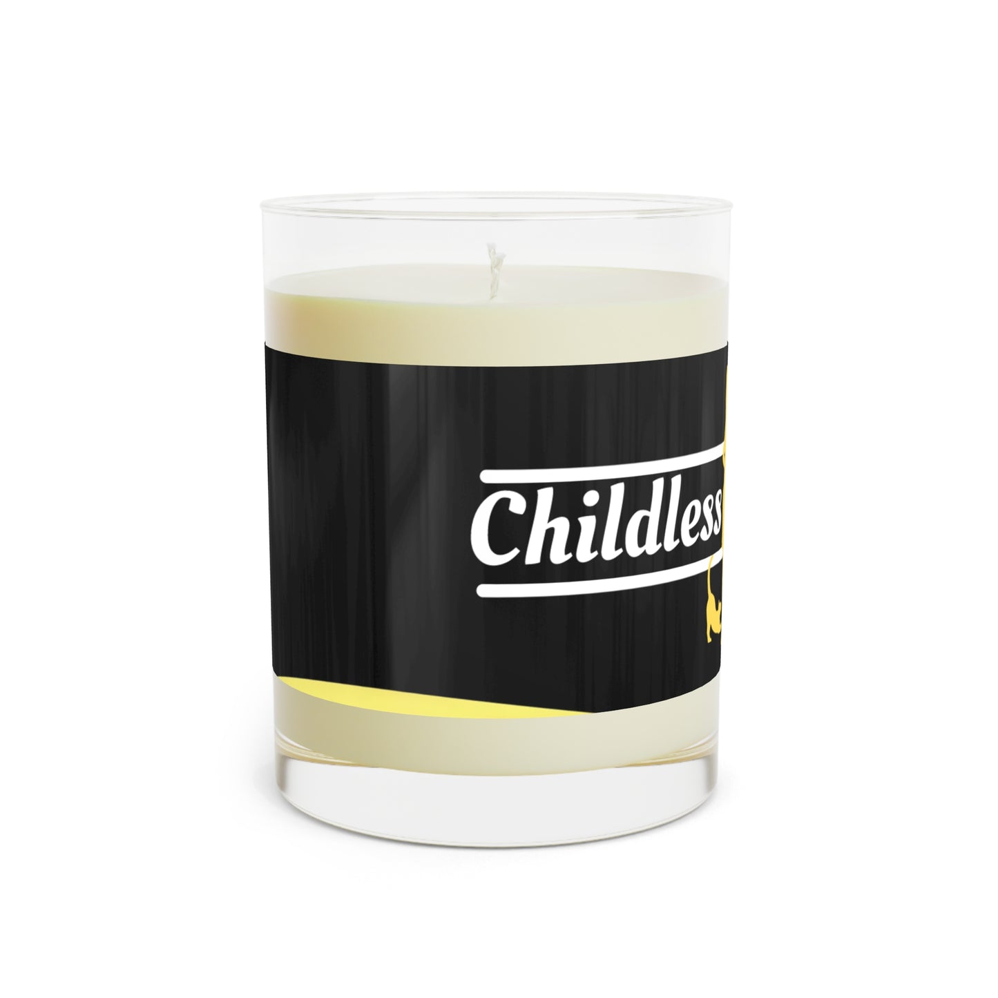 Childless Cat Lady Scented Candle - Full Glass, 11oz