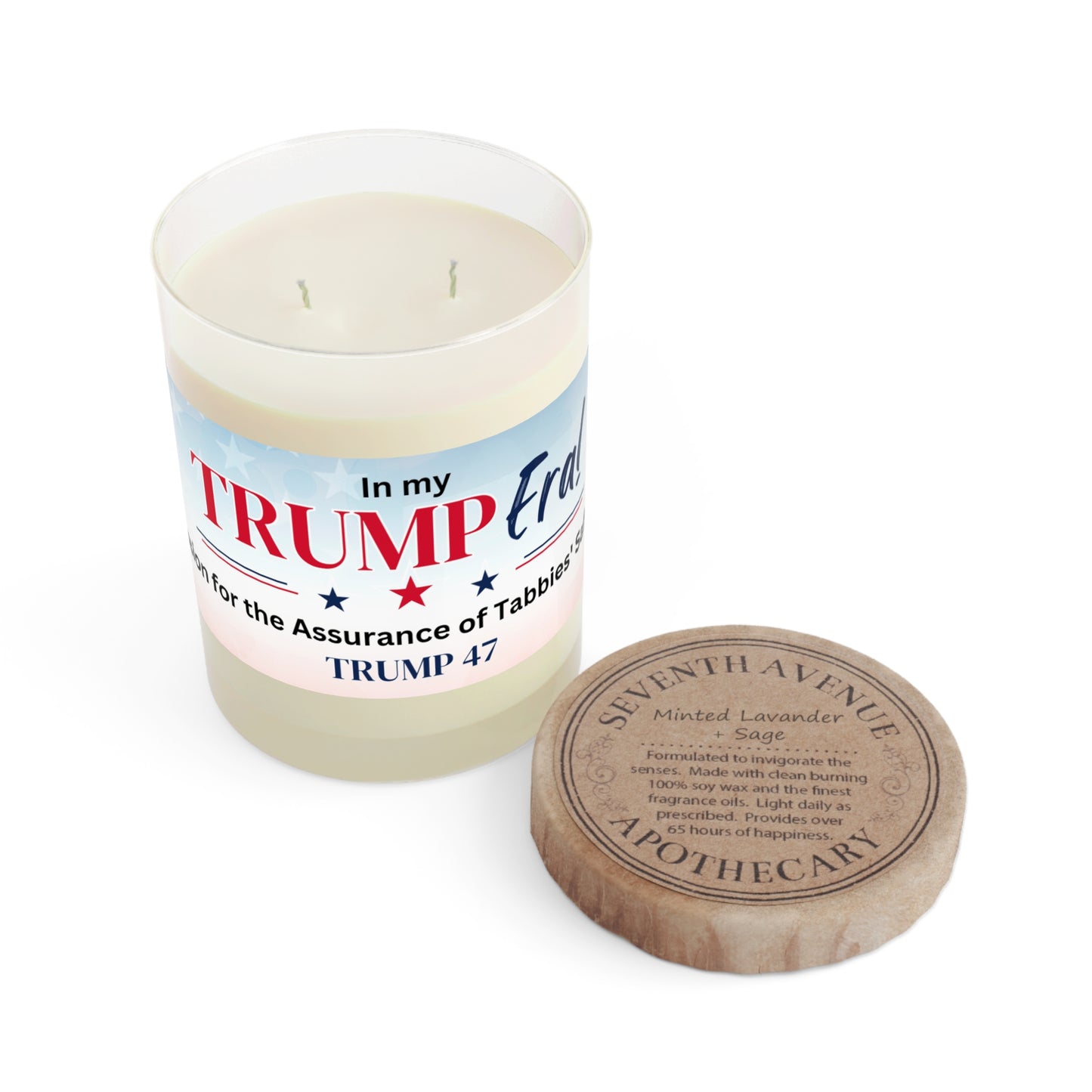 In My Trump Era Scented Candle - Full Glass, 11oz