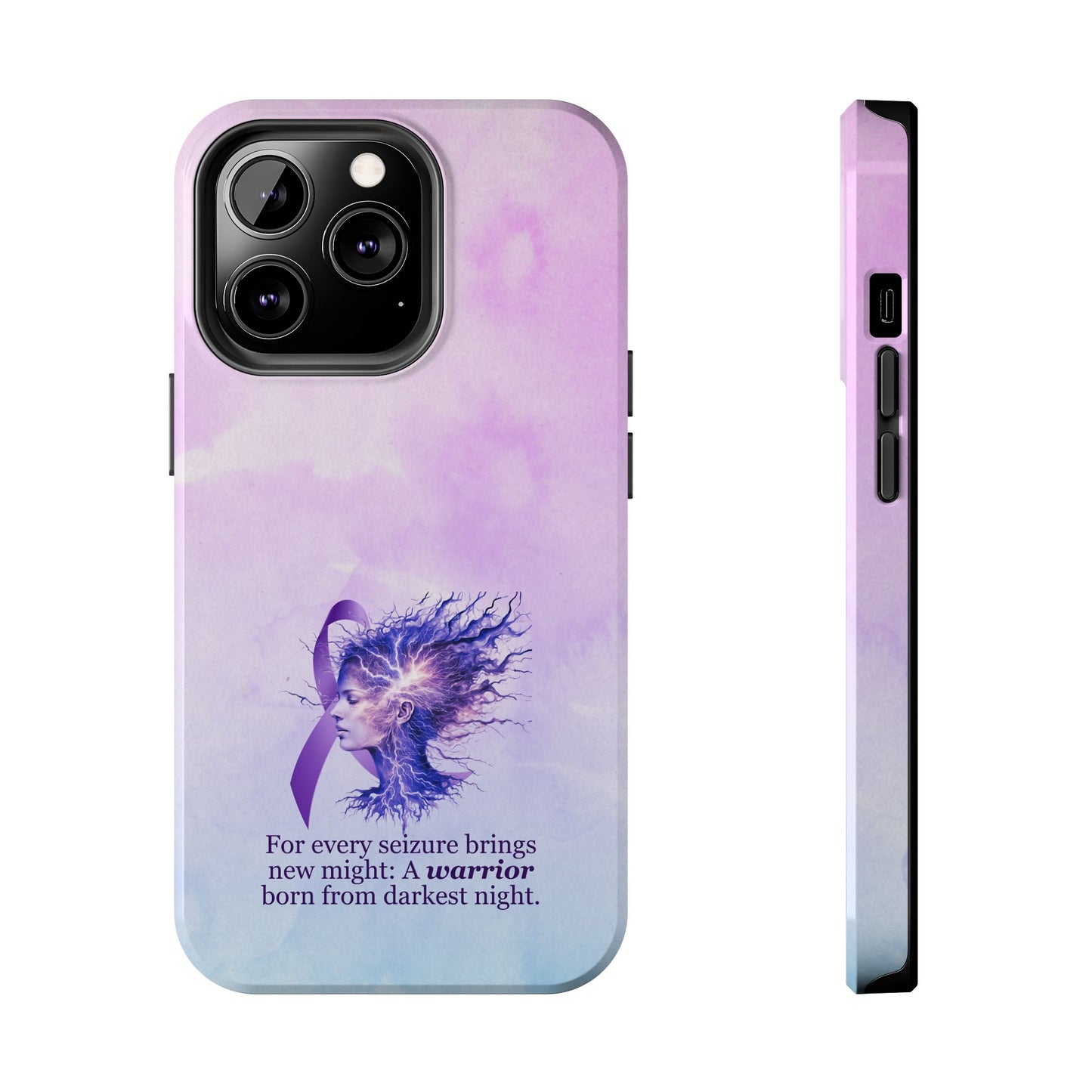 A Warrior is Born Tough Phone Cases