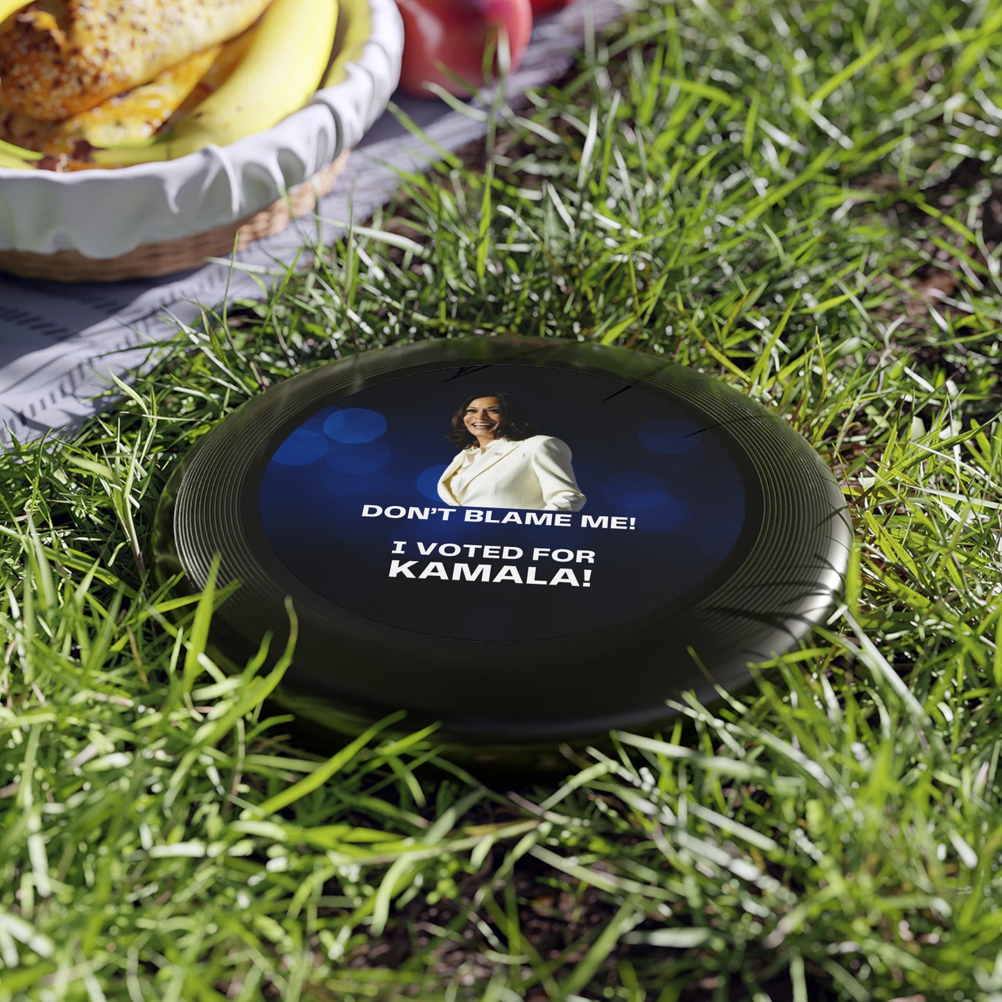 Kamala Harris Quote Frisbee - Fun Political Outdoor Game