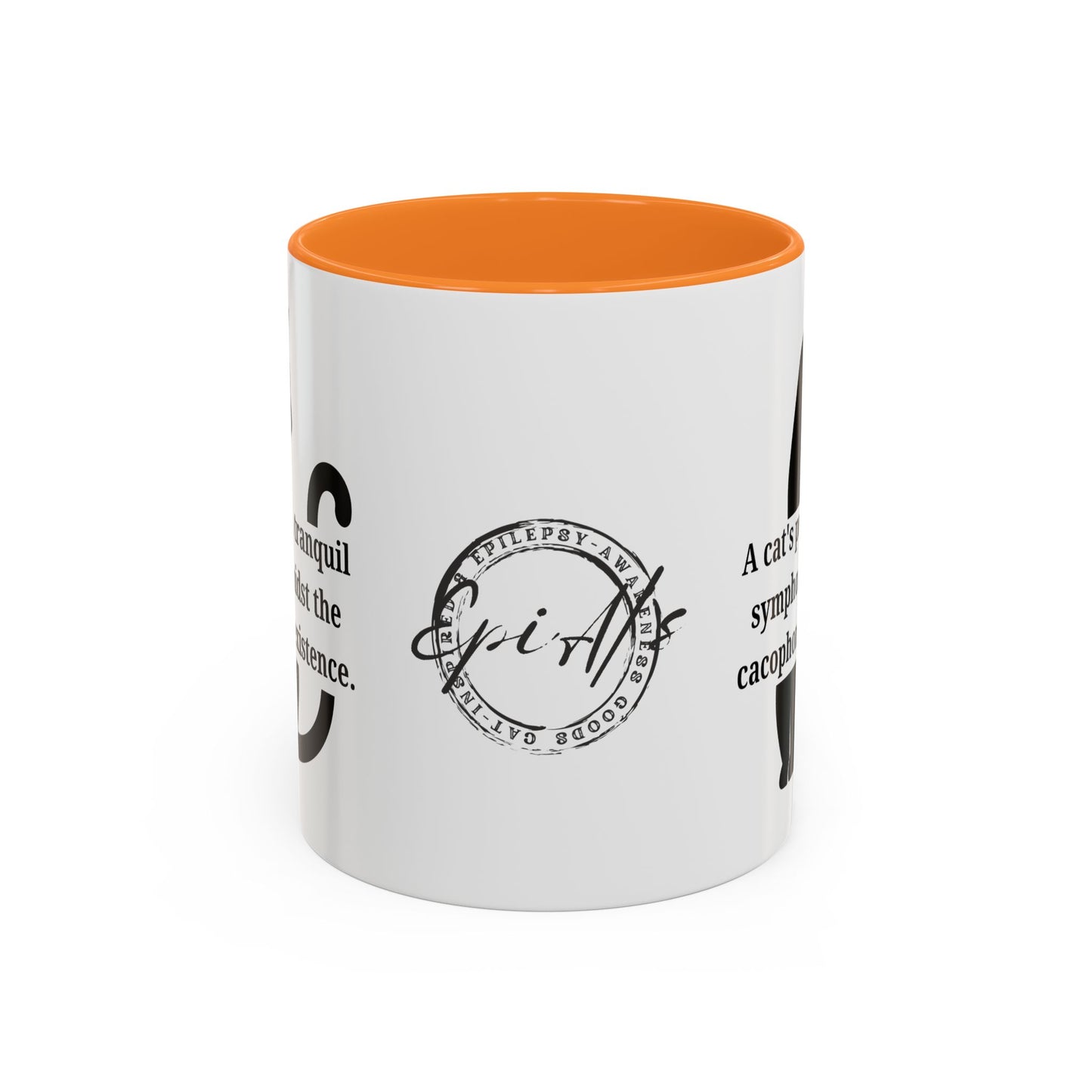 Purr Prose: Cacophony of Life Colorful Mugs (11oz, 15oz)