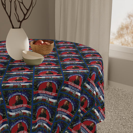 Never Give Up - Kamala Christmas Tablecloth