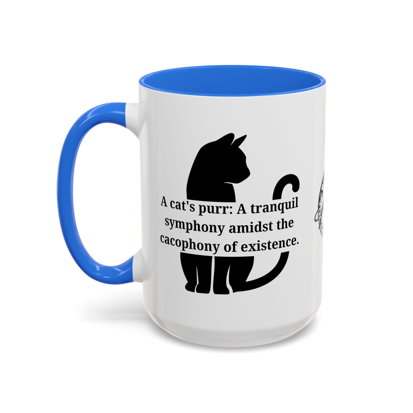 Purr Prose: Cacophony of Life Colorful Mugs (11oz, 15oz)