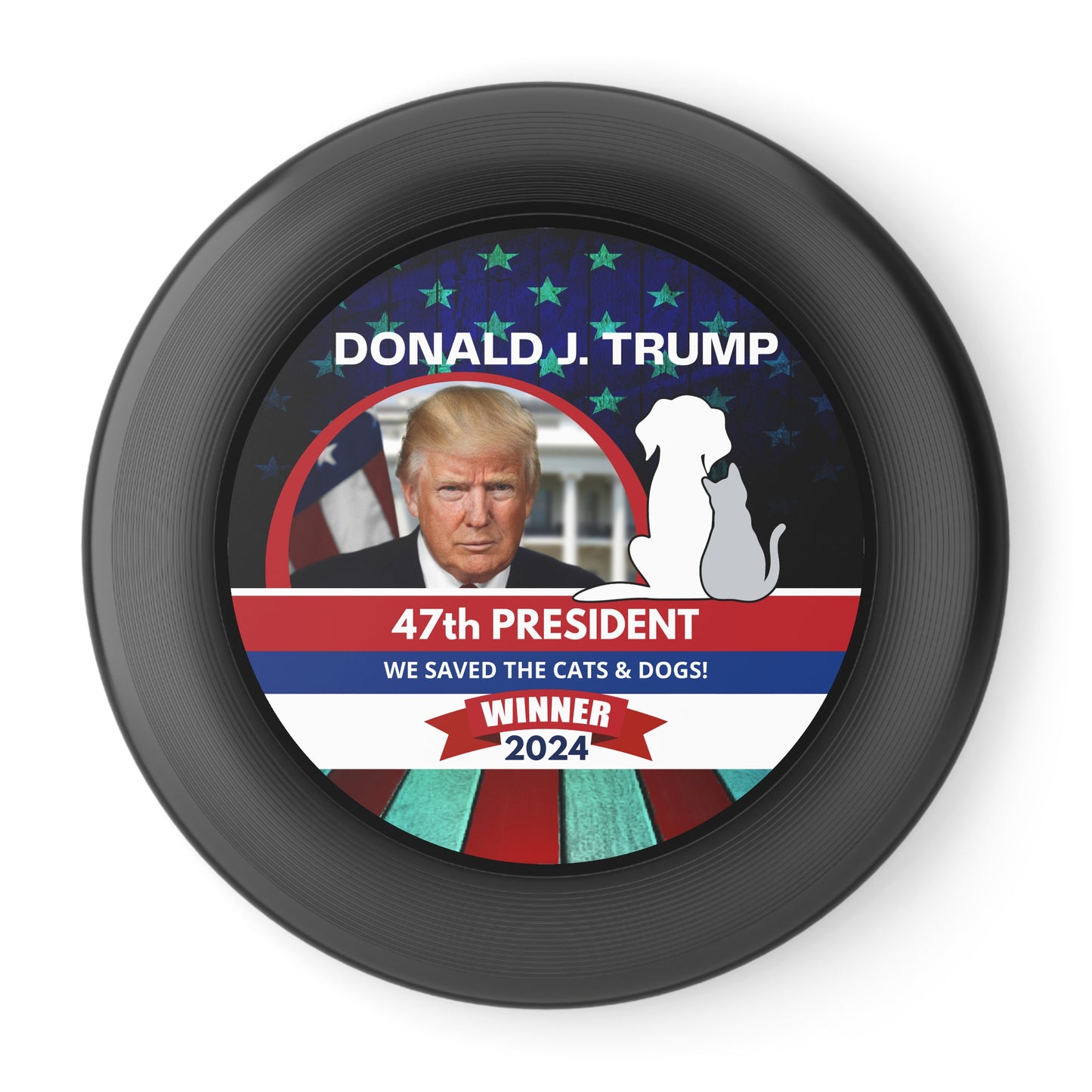 Donald J. Trump 47th President Wham-O Frisbee