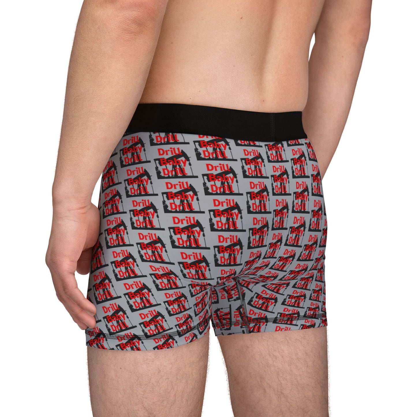 Drill Baby Drill (Trump) Men's Boxers