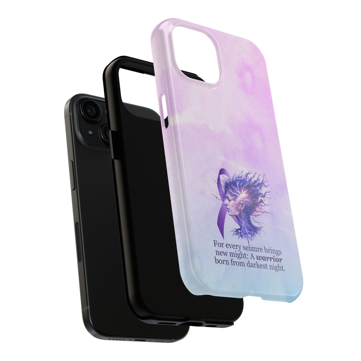 A Warrior is Born Tough Phone Cases