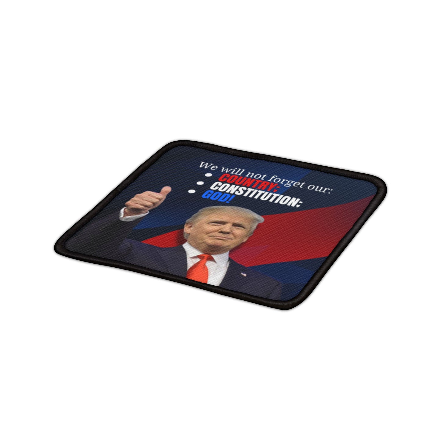 Trump Country Constitution God Iron-On Patches