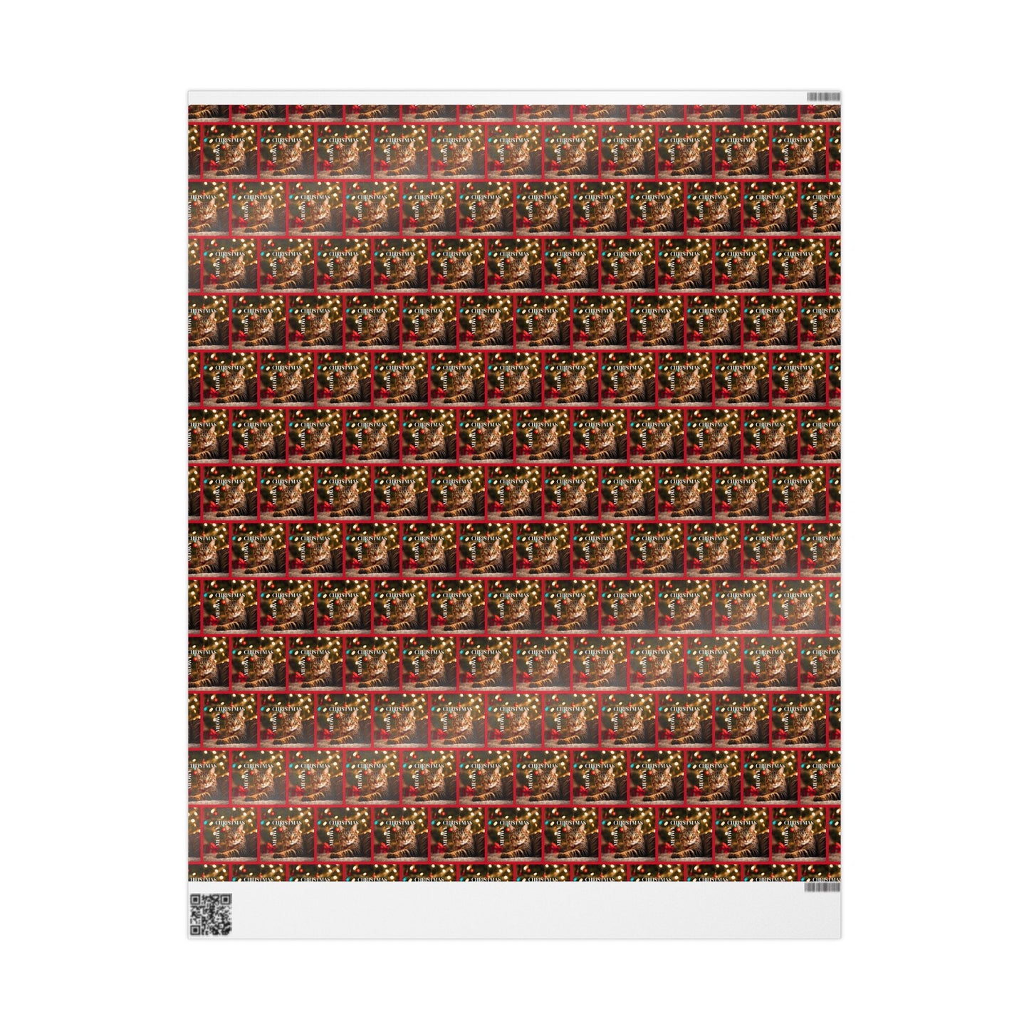 Meowy Christmas Kitty Wrapping Papers