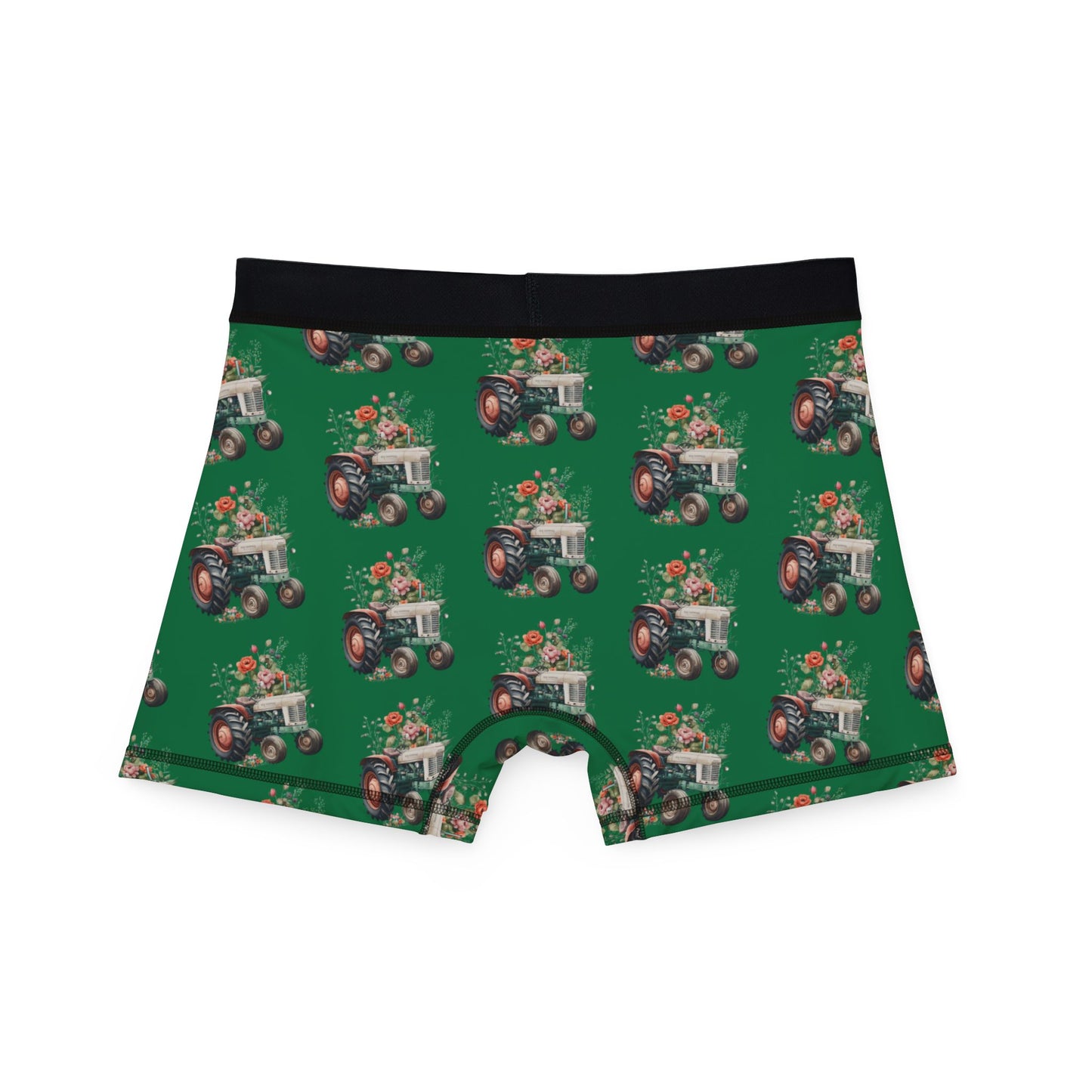 Green Tractor Men's Boxers