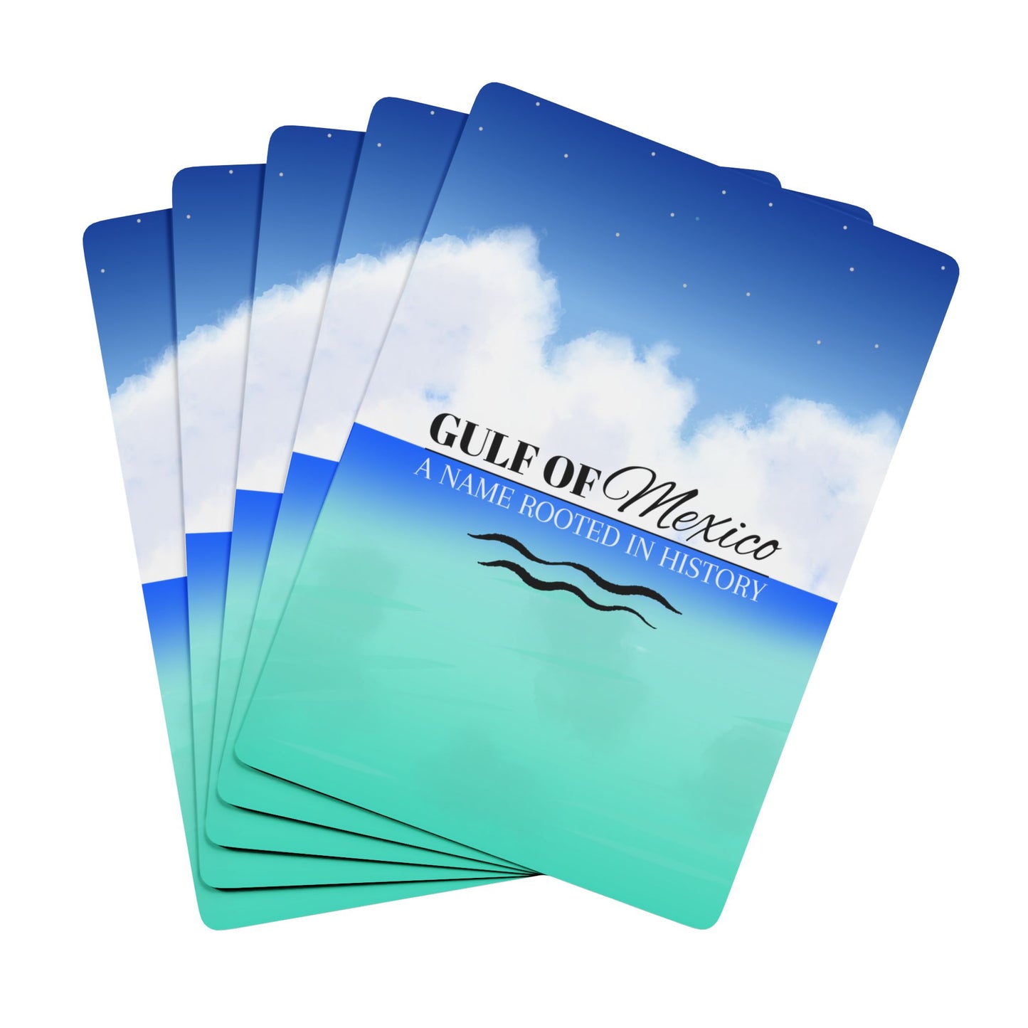 Gulf of Mexico Poker Playing Cards Set