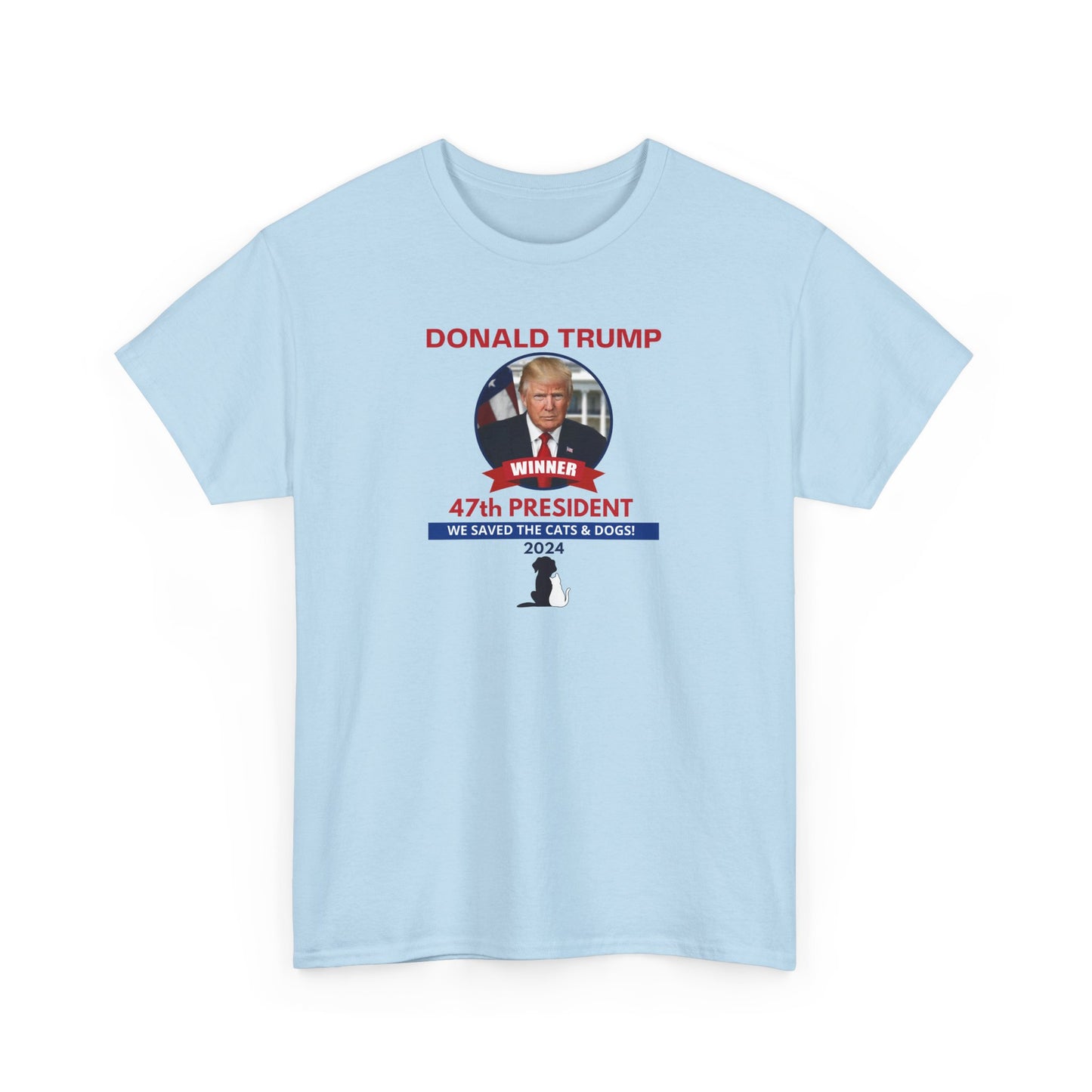 Donald Trump 47th President Unisex Heavy Cotton Tee