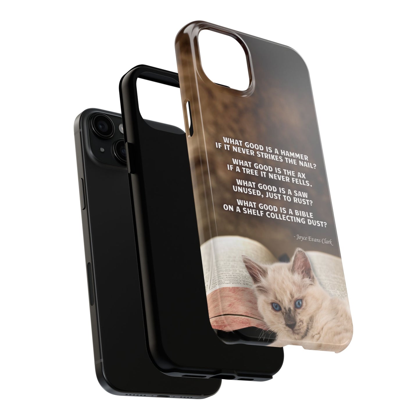 Dusty Bible Tough Phone Cases