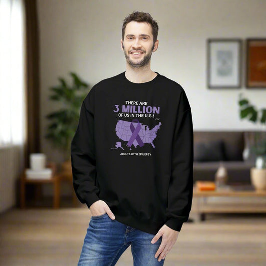 3 Million of Us Softstyle Fleece Crewneck Sweatshirt