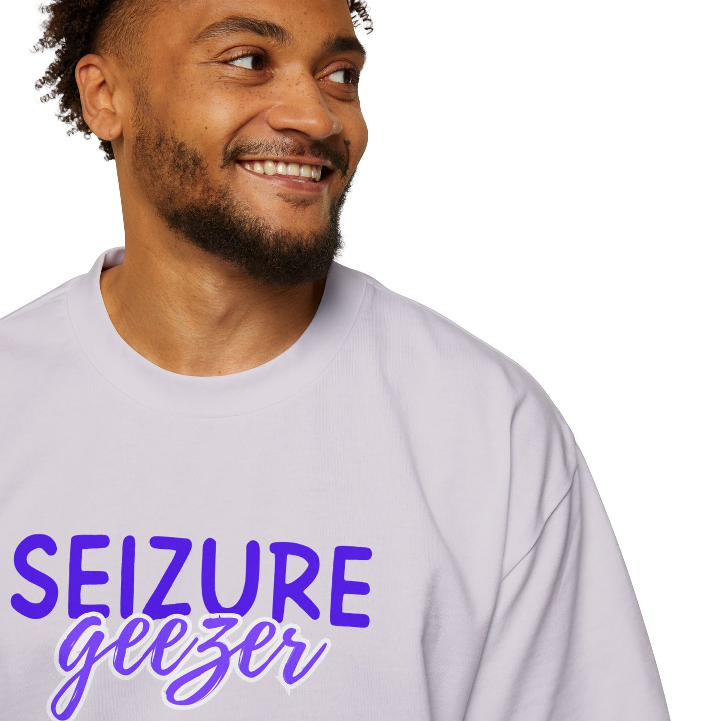 Seizure Awareness Oversized Tee for Seizure Geezers