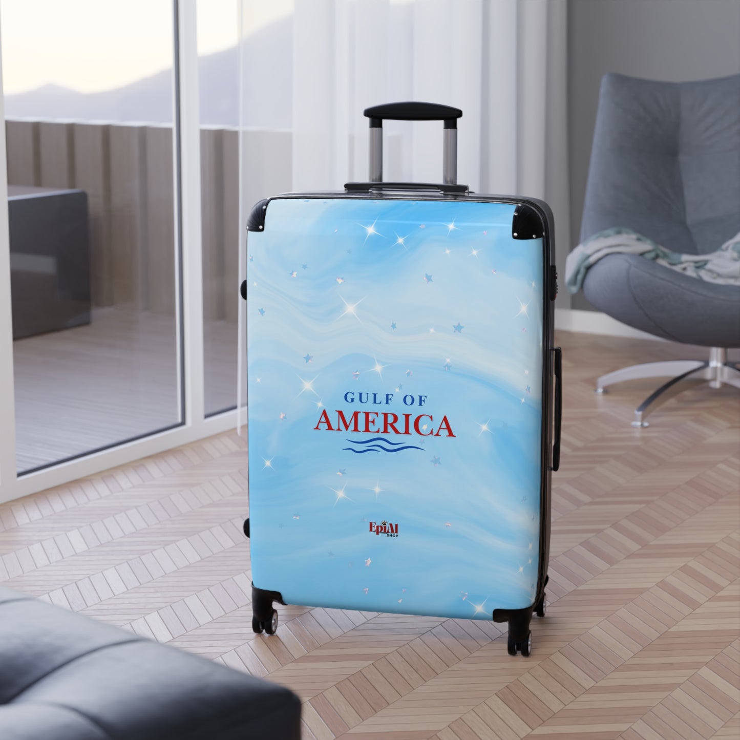 Gulf of America Suitcase