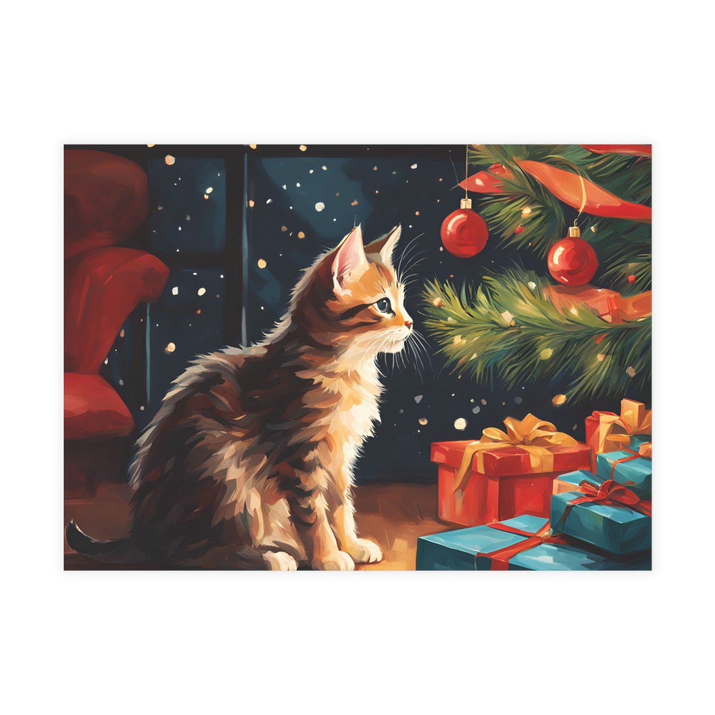 Christmas Anticipation Postcard Bundles (envelopes included)