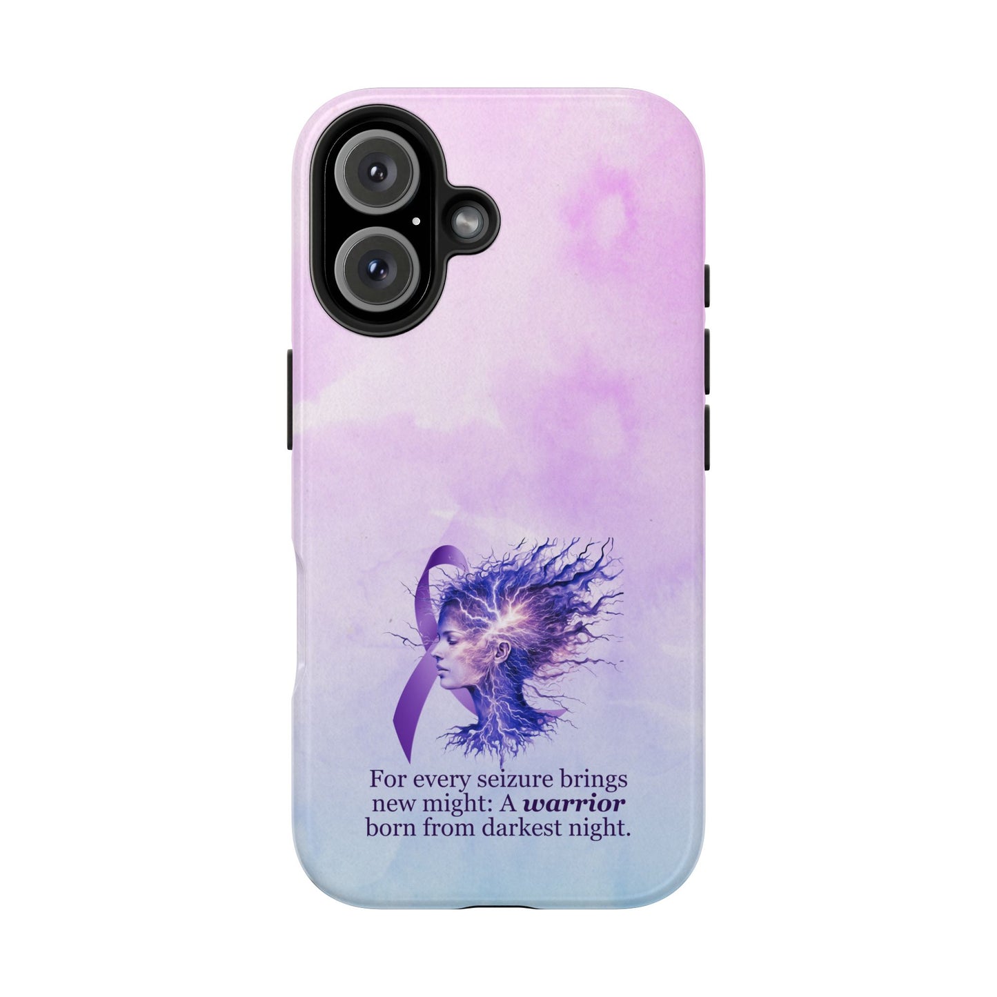 A Warrior is Born Tough Phone Cases