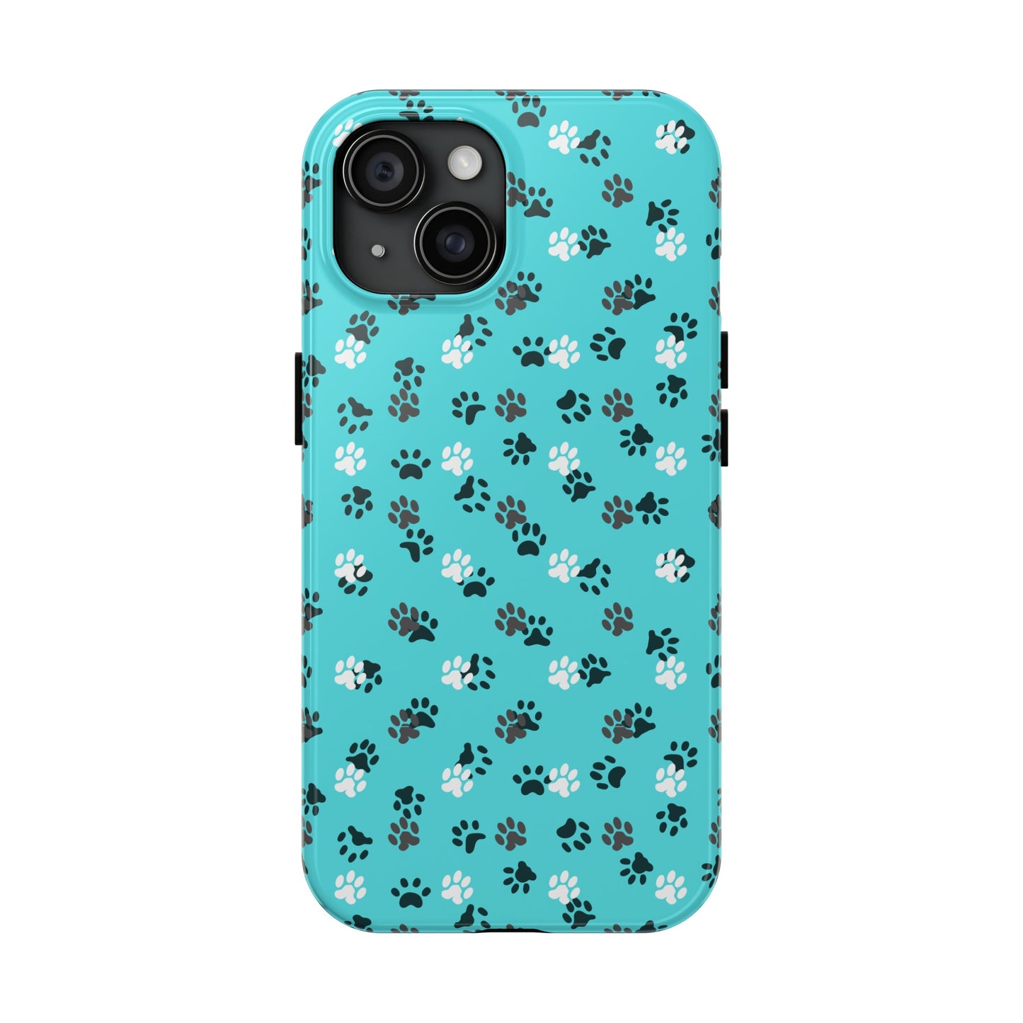 Teal Paws Tough Phone Cases - Phone Case - Epileptic Al’s Shop