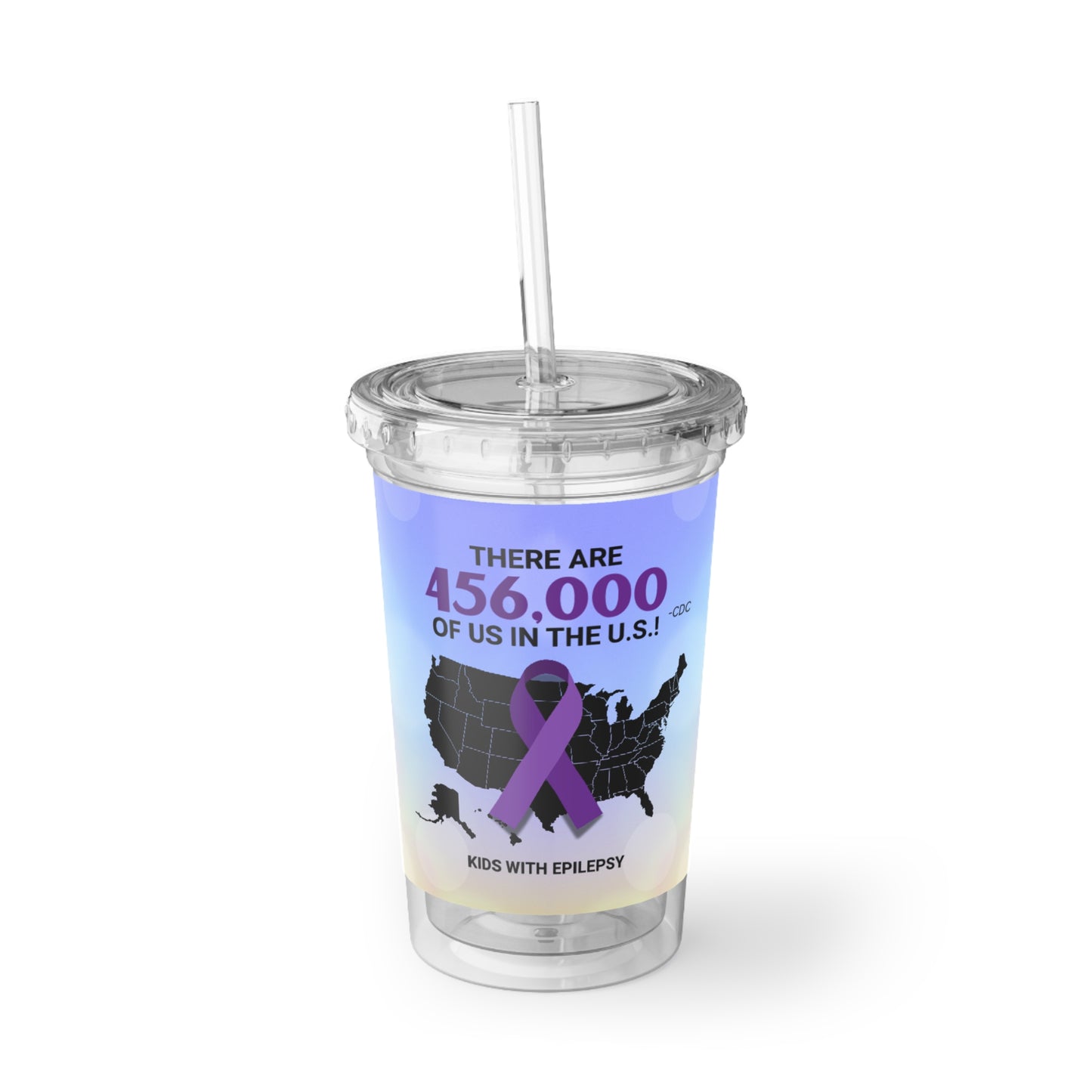 Kid's Epilepsy Awareness Suave Acrylic Cup