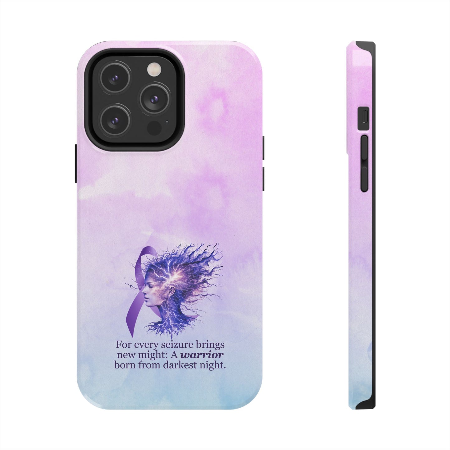 A Warrior is Born Tough Phone Cases