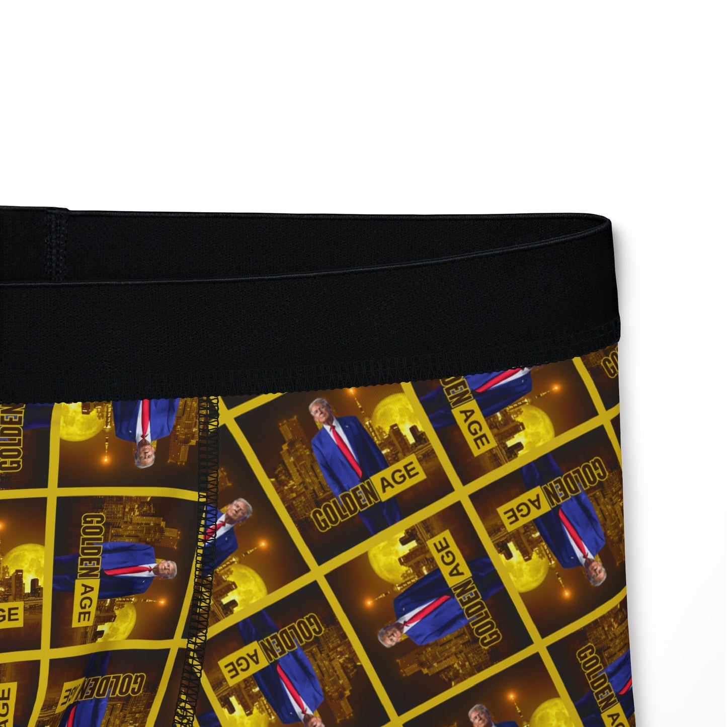 Trump Golden Age Pattern Men's Boxers