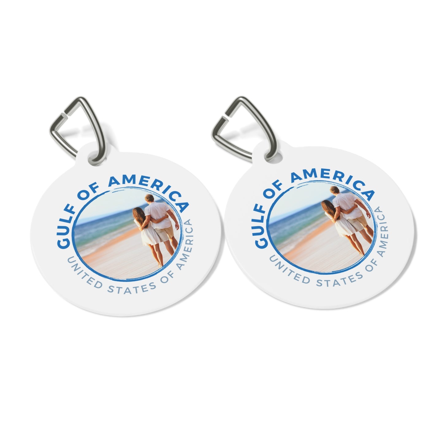 Gulf of America Pet Tag - Perfect for Beach Lovers