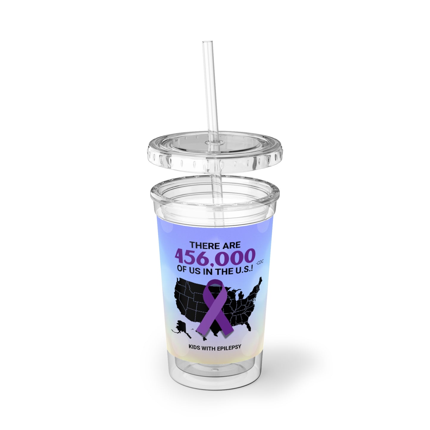 Kid's Epilepsy Awareness Suave Acrylic Cup