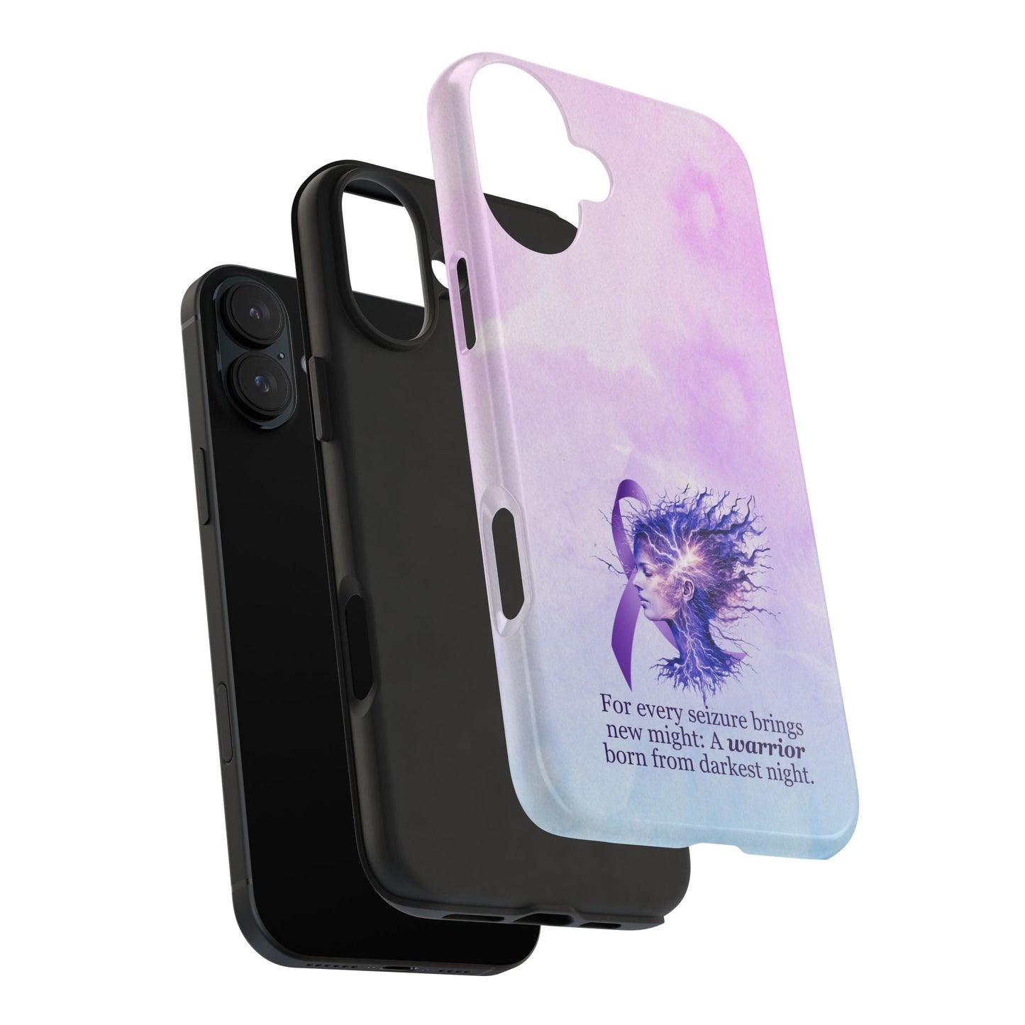 A Warrior is Born Tough Phone Cases