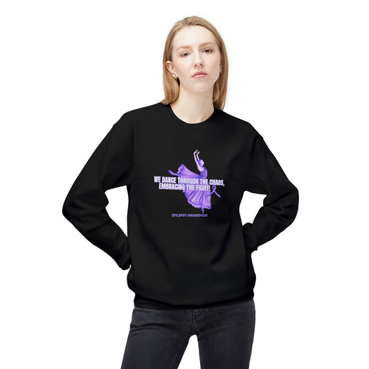 Dance Through the Chaos Softstyle Fleece Crewneck Sweatshirt