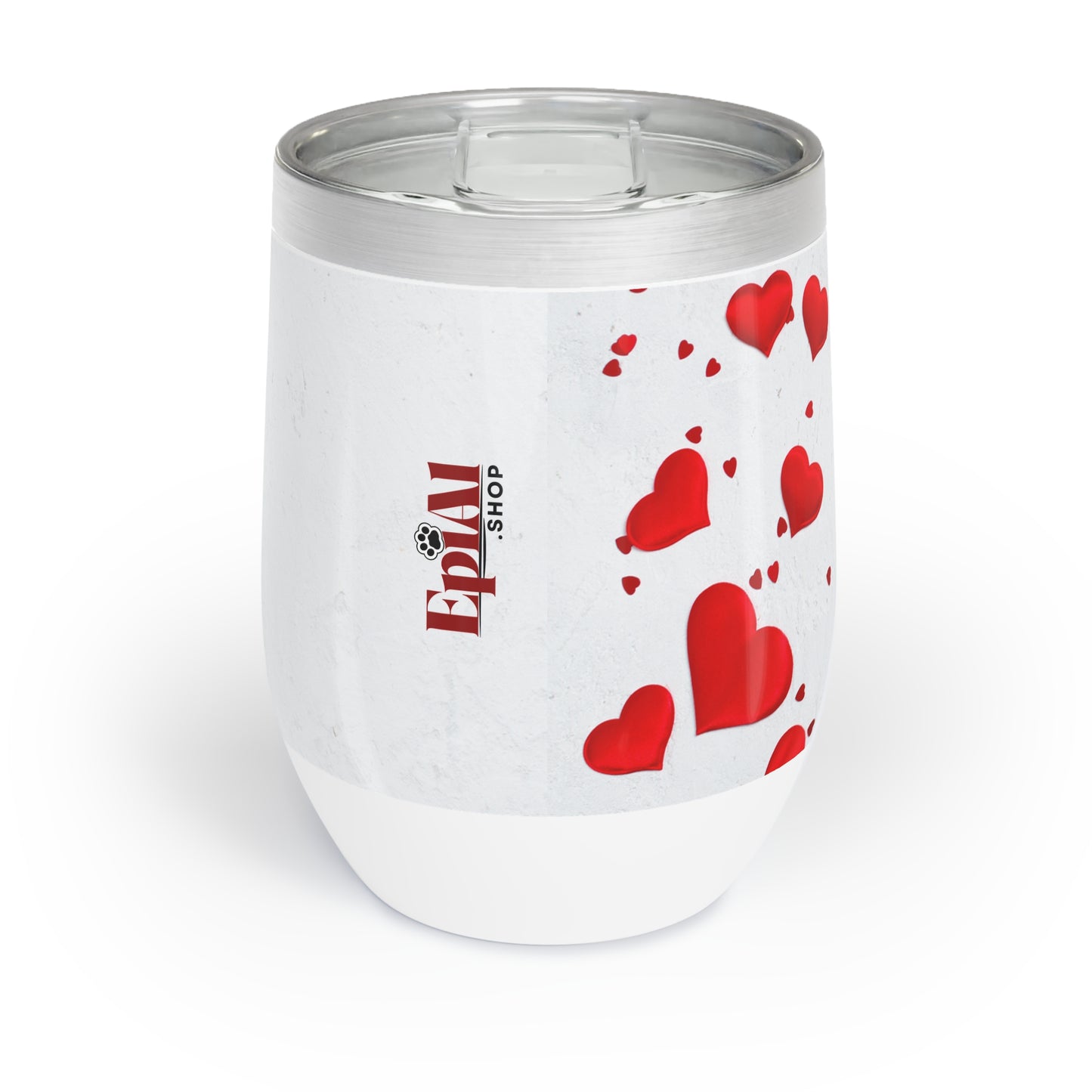 Love Trumps Hate Chill Wine Tumbler