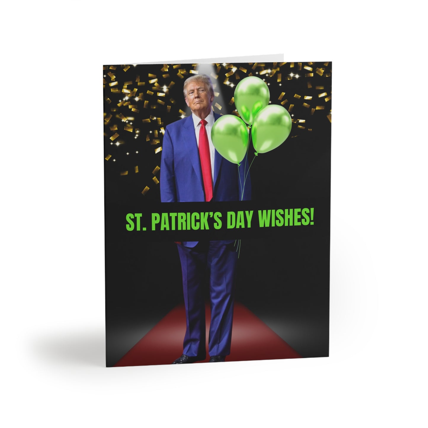 Donald Trump St. Patrick's Day Greeting Cards (8, 16, and 24 pcs)