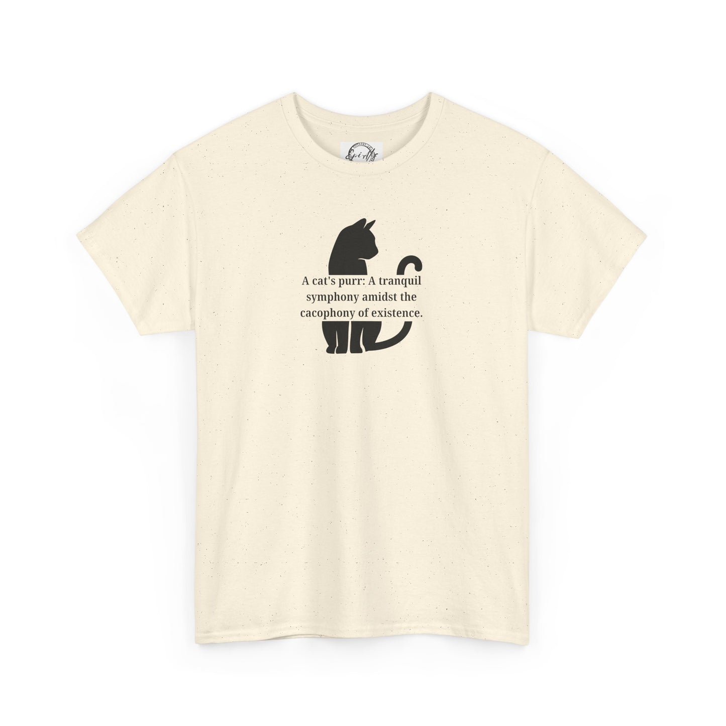 Purr Prose: Cacophony of Life Unisex Heavy Cotton Tee