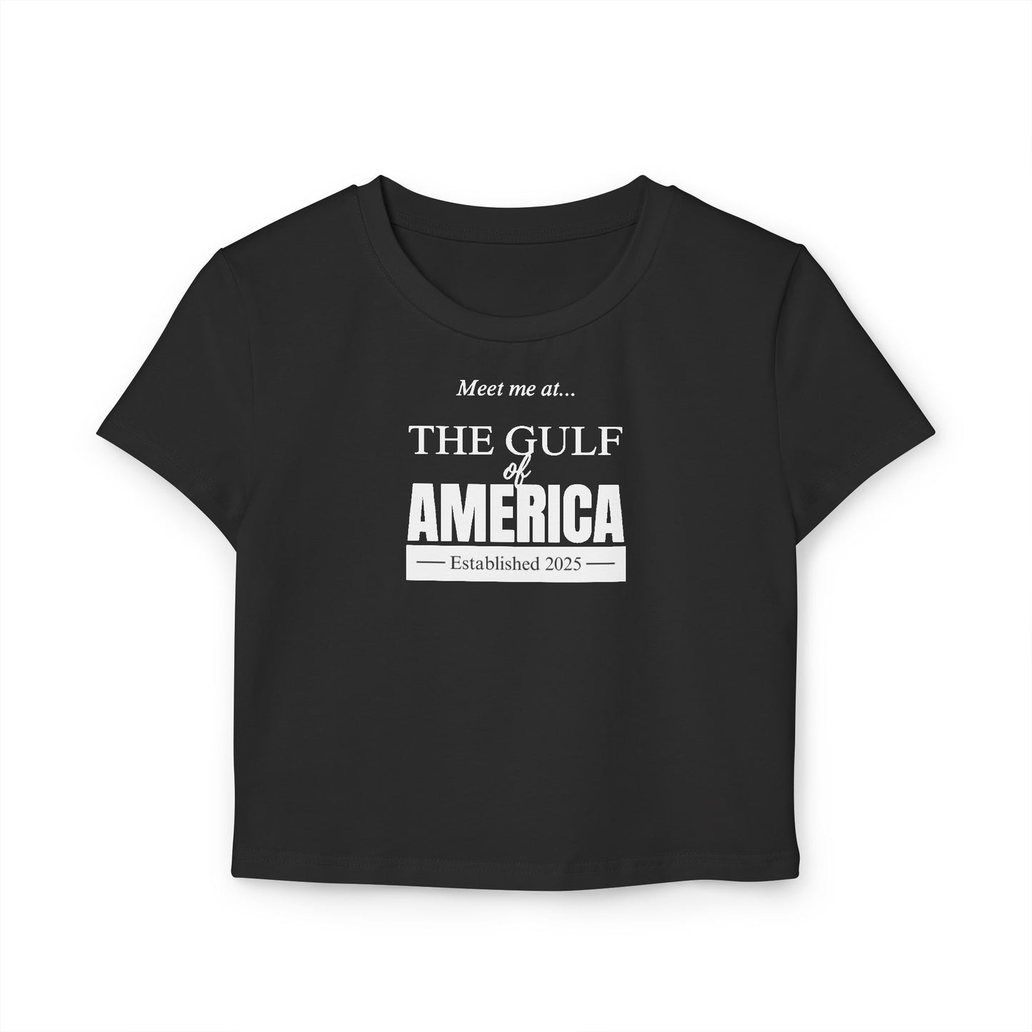 The Gulf of America Women's Baby Tee