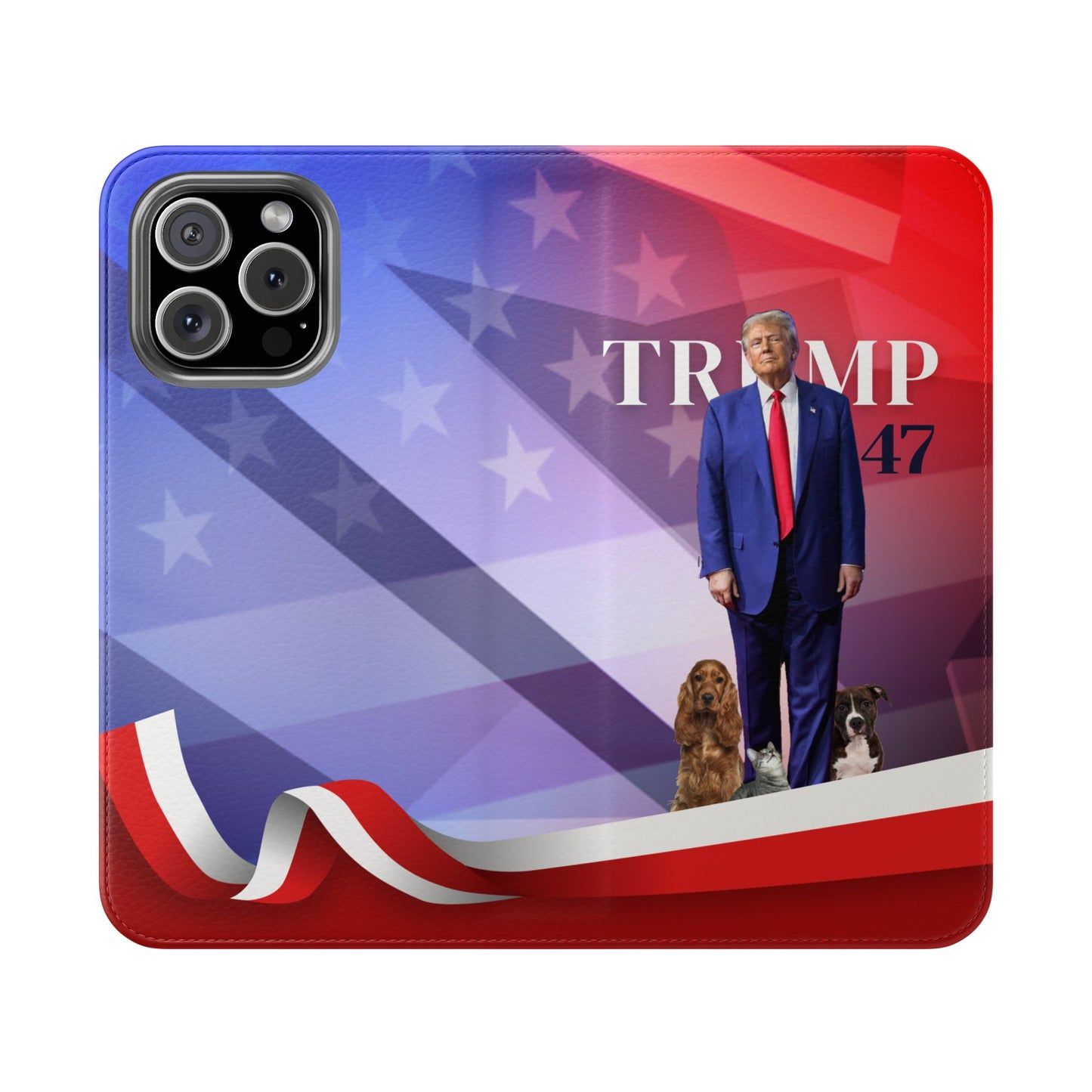 Trump 47 Flip Cases