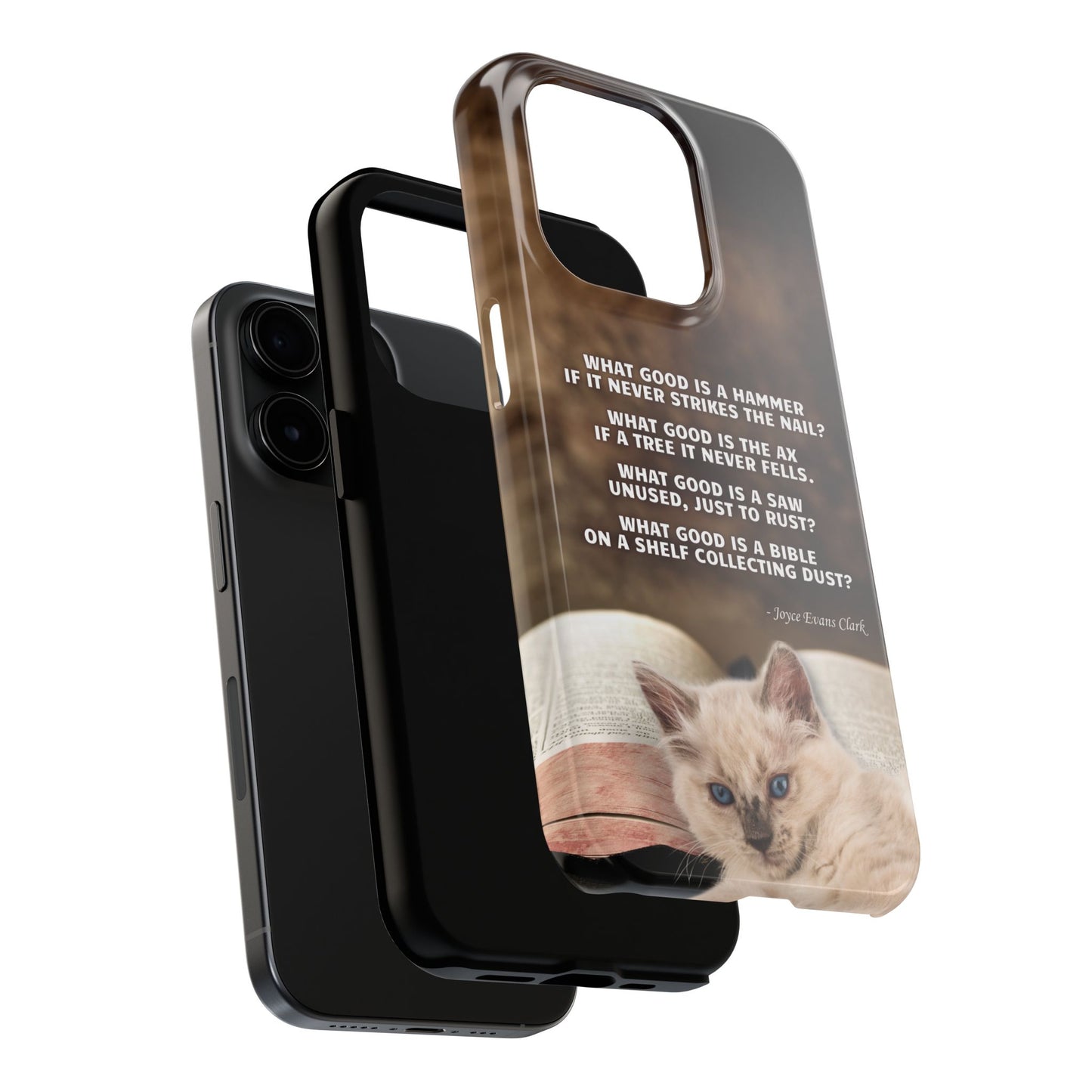 Dusty Bible Tough Phone Cases