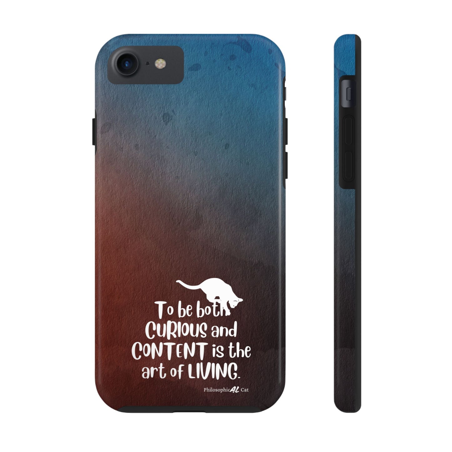 Curious & Content Tough Phone Cases