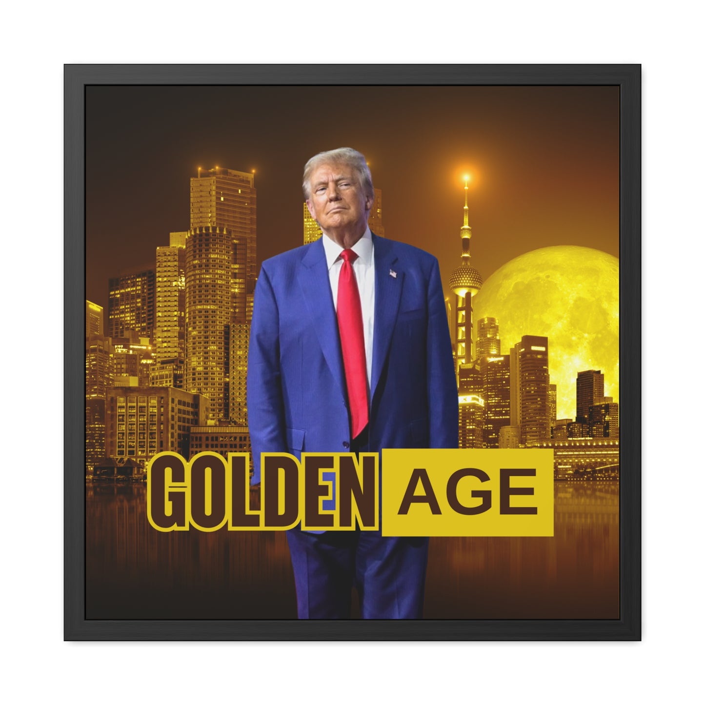 Trump Golden Age Framed Posters